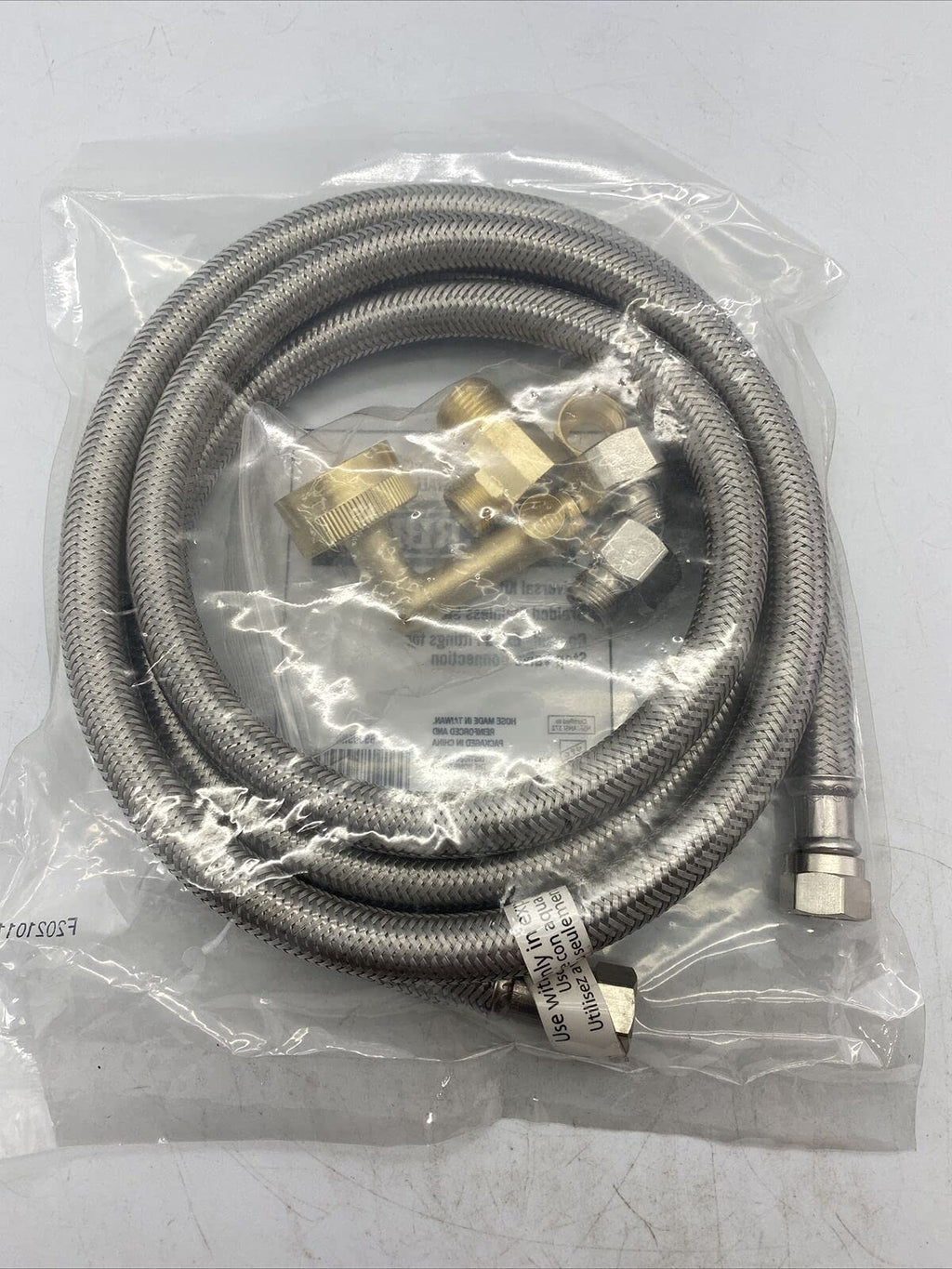 Stainless Steel Dishwasher Installation Kit for Everbilt