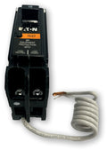 Eaton BRN115EP BR GFCI Circuit Breaker; 15A; Single-Pole; for 120V Applications; Plug-in Molded Case; 10 kAIC; 14-8 AWG Wire