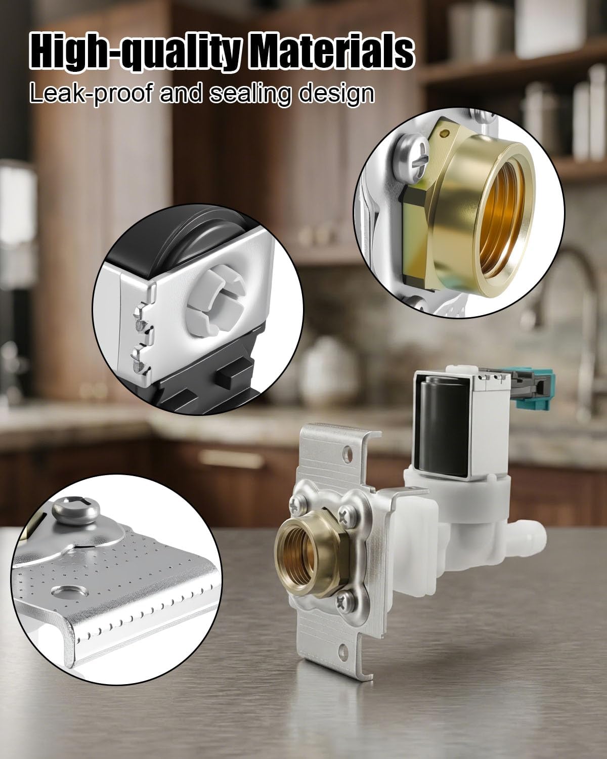 633970 Dishwasher Inlet Valve Fit for Bosch SHX4AT55UC SHE3AR52UC