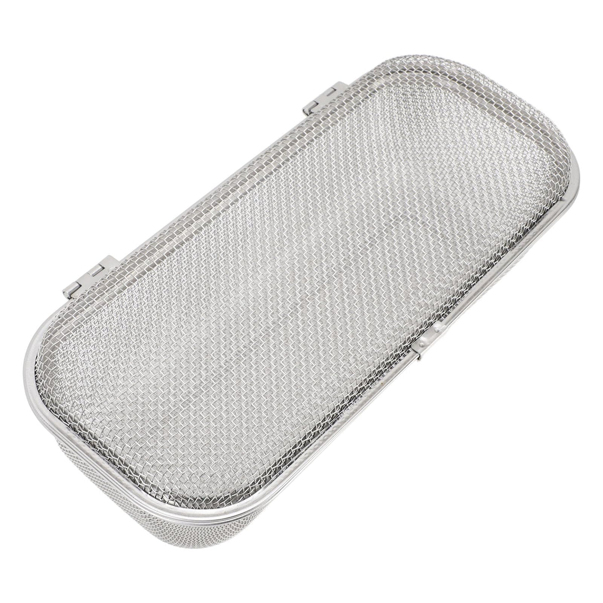Dishwasher Basket for Small Items, Dishwasher Chopstick Basket, Stainless Steel Rectangular Mesh Drain Dishwasher Silverware Holder Replacement (Large)