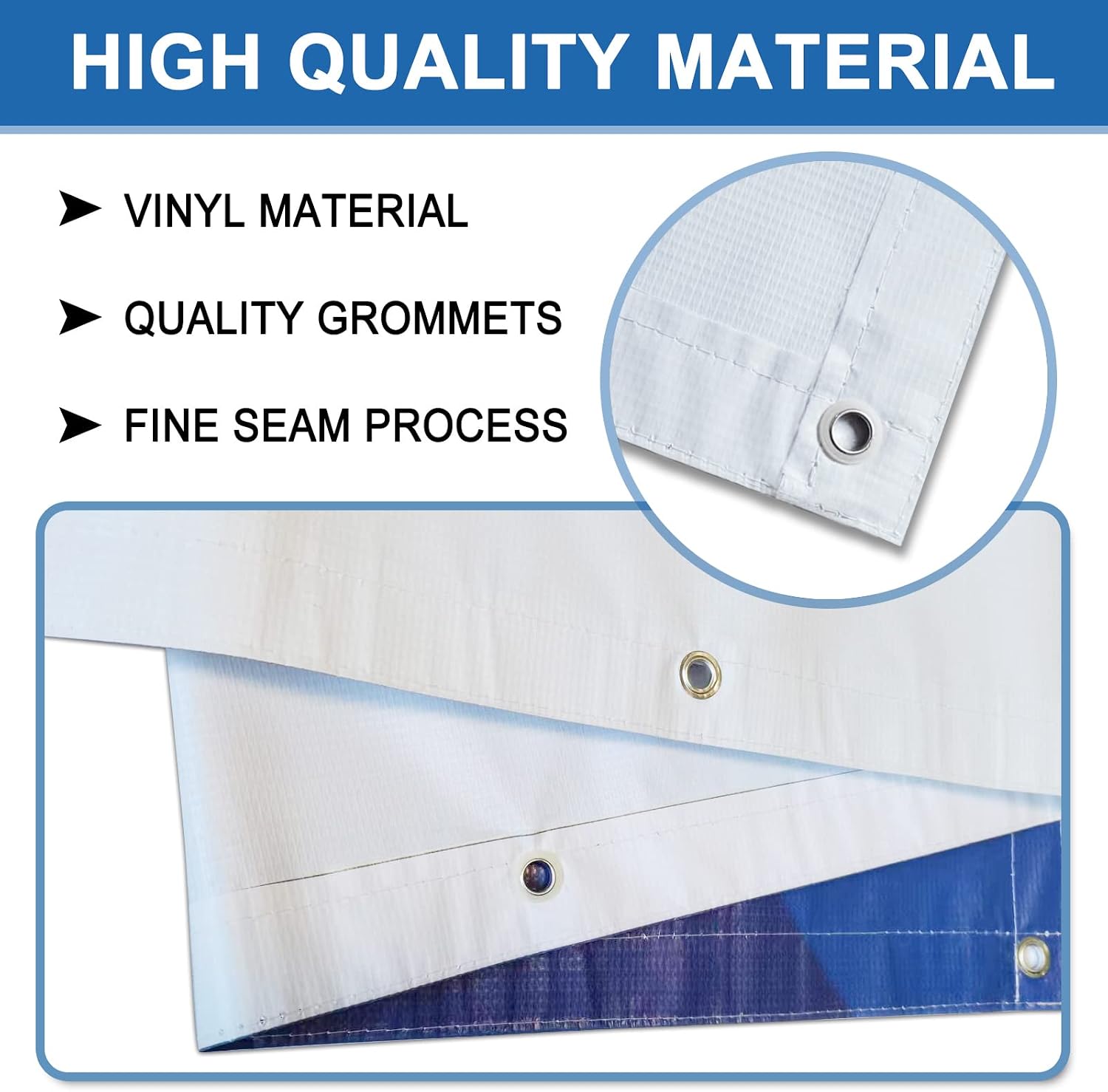 Custom Vinyl Banners and Signs Customize for Outdoor Indoor, Customize Photo Logo Text Banner Decoration Backdrop for