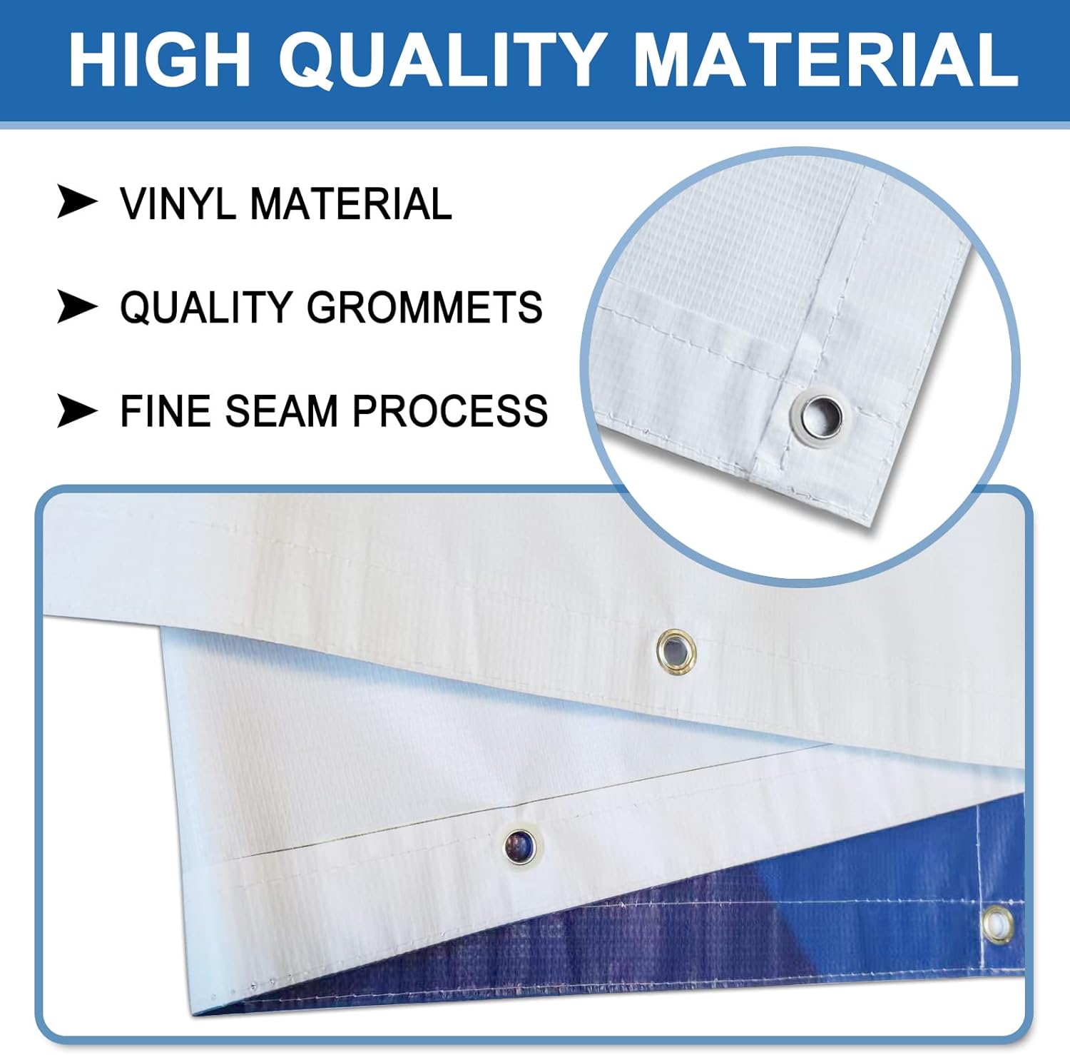 Custom Vinyl Banners and Signs Customize for Outdoor Indoor, Customize Photo Logo Text Banner Decoration Backdrop for