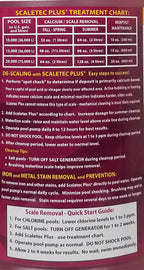 20064 Scaletec Plus Calcium Pool Descaler, Iron and Scum Remover & Preventative, 64. Fl. Oz Bottle