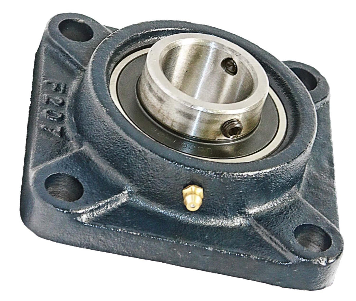1-3/8" Bearing UCF207-22 + Square Flanged Cast Housing Mounted