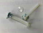 RC Airplane Wing Bolt Kit, 10-32x2 inch Screws with T-Nuts and Washers, 1 Set
