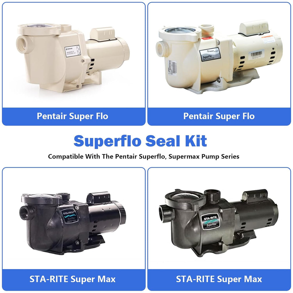 O-Ring Rebuild Repair kit for Pentair SuperFlo/SuperMax