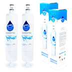2-Pack Replacement for KitchenAid KSRX22FNST01 Refrigerator Water Filter