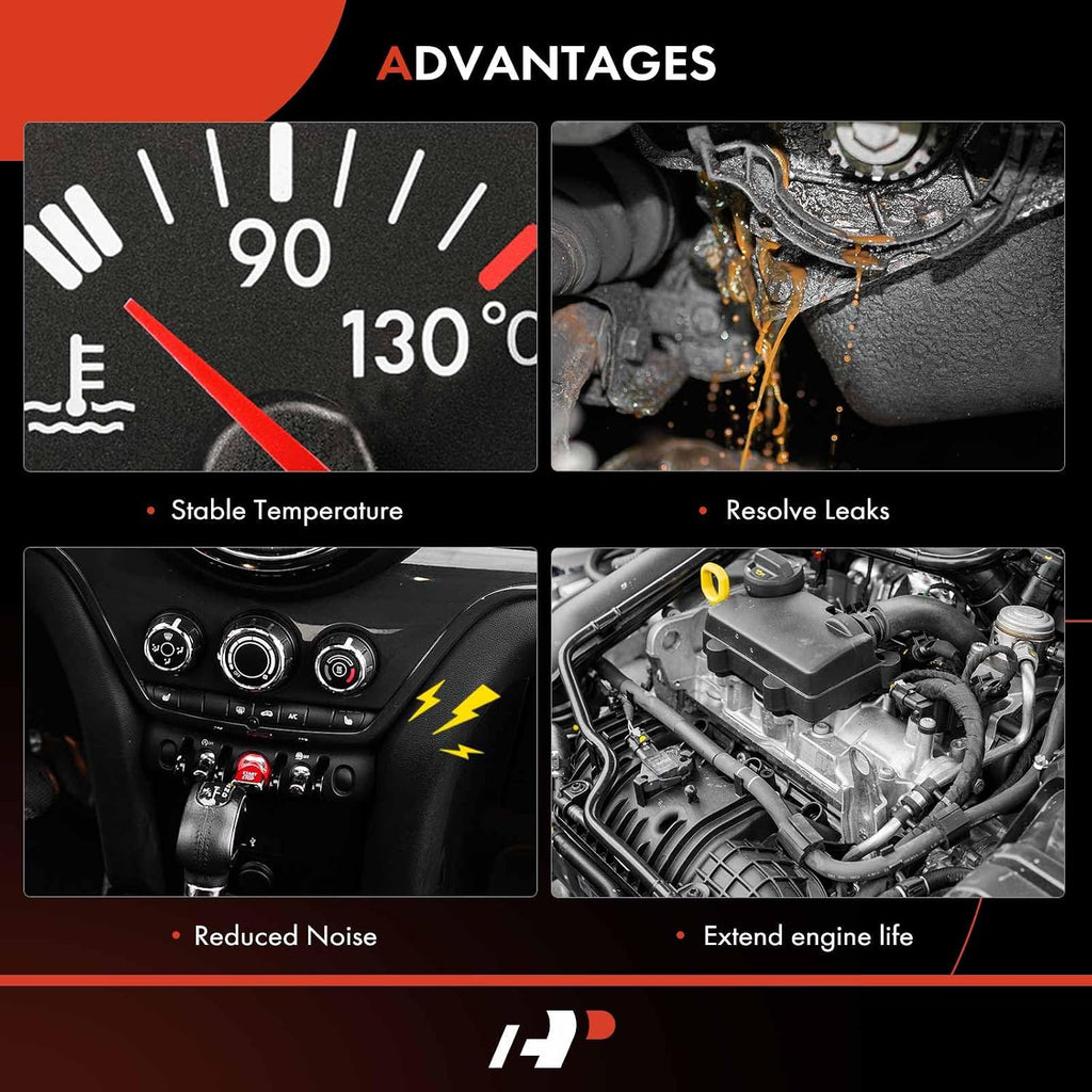 A-Premium Engine Coolant Thermostat Housing Assembly