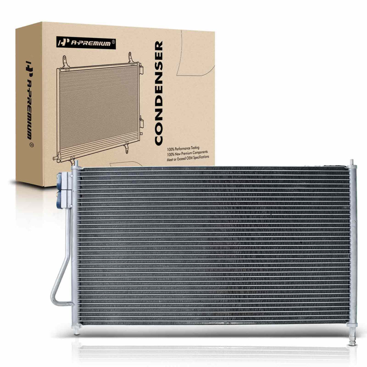 A-Premium Air Conditioning Condenser Compatible with Ford Focus