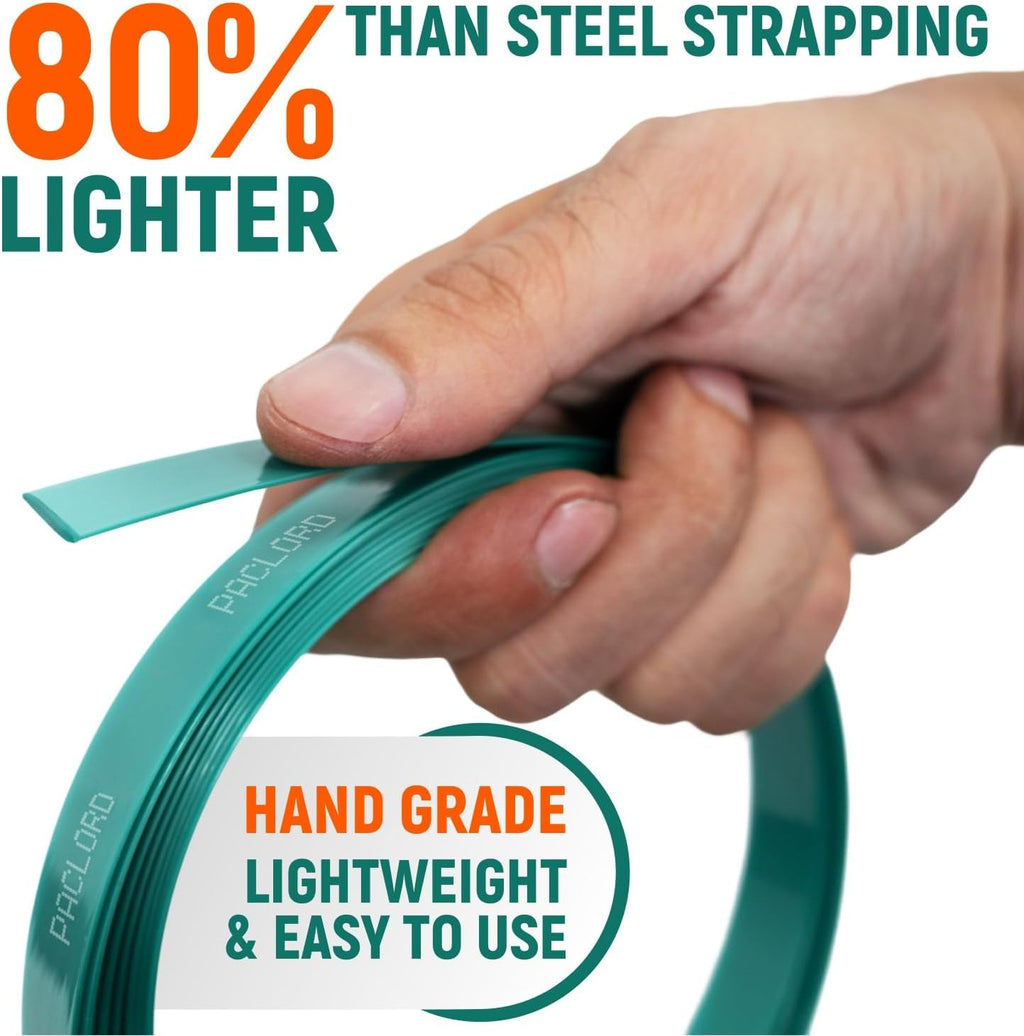 1/2" x 6500' Industrial-Grade Polyester (PET) Strapping Coil