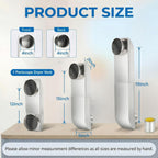 12"-19" Telescoping Dryer Vent Periscope Kit, 304 Stainless Steel