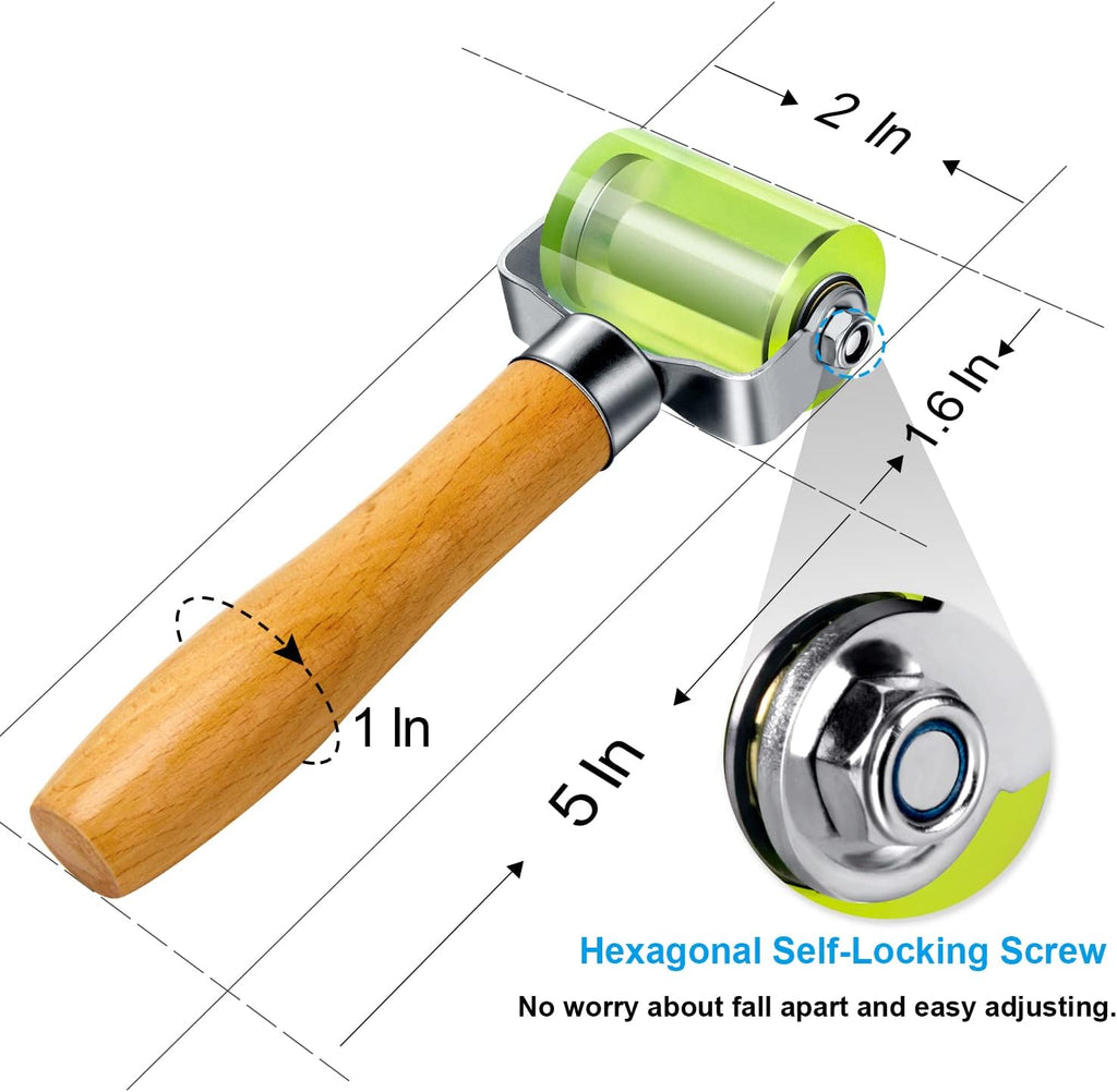 Bearings Equipped Automotive Car Audio Sound Deadening Application Wheel Roller, Heat Abatement Mat Wallpaper