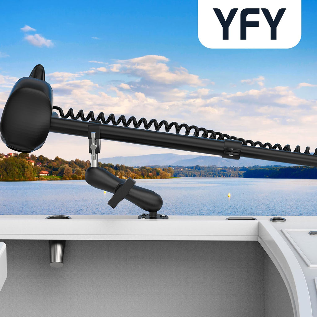Heavy-Duty Trolling Motor Stabilizer, 360°Adjustable, Stable in Rough Seas