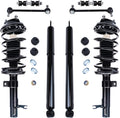 Detroit Axle - 8pc Struts Shock Absorbers Kit for 2001-2005 Ford Focus