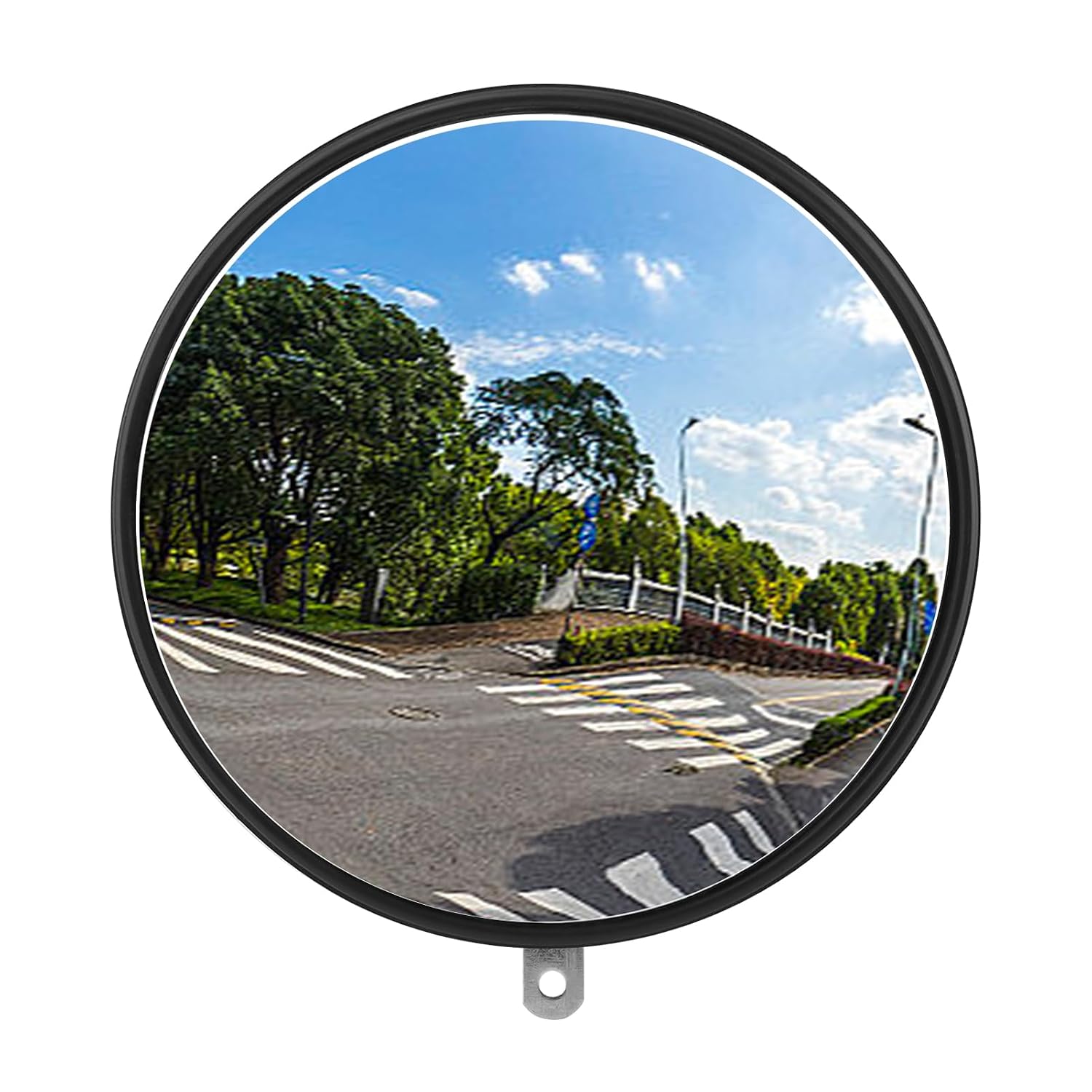 12" Acrylic Convex Mirror Convex Security Mirror, 12" Corner Security Blind Spot Mirrors, Traffic Garage Corner