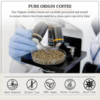 Leiva's Unroasted Green Coffee Beans Nuevo Oriente 1kg (35 oz)
