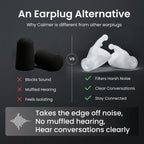 Calmer Extra | Noise Reducing Ear Plugs Alternative