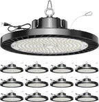 ONLYLUX UFO LED High Bay Light 150W 12 Pack 5000K Daylight 22500LM