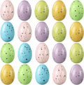 36 Pcs Easter Speckled Eggs Small Plastic Speckled Eggs Mini Decorative for DIY Crafts Easter Basket Stuffer Party