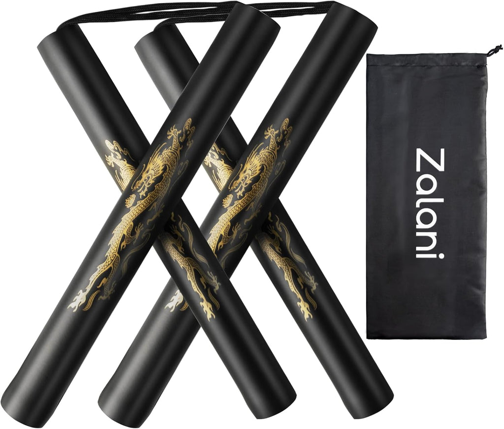 Nunchucks Nunchakus-Foam Safe Rubber Martial Arts Nunchakus for Kids/Beginner Practice