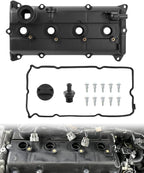 Engine Valve Cover w/Gasket, Bolts, Oil Cap for Select Ni-ssan 2.5L Models