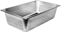 full size 6" deep perforated 24 gauge steam pans, comes in each