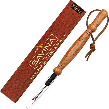 Seam Rippers for Sewing, Remove Stitches and Seams with Precision, Thread Ripping Tool, Hard Wood Professional