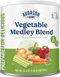 Vegetable Medley Blend Can | 131 Servings, Dehydrated Mixed Veggies, Gluten Free Emergency Food Supply with Long