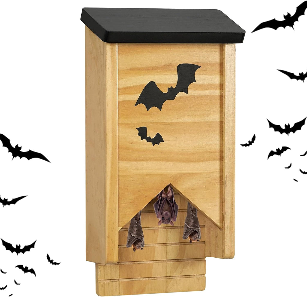 Bat House, Bat Houses for Outdoors for Tree Small Bat Box for Warmer States