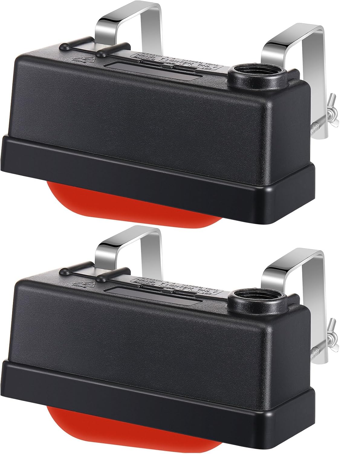 2 Pack Float Valve Automatic Water Level Control for Tank,Plastic | Auto-fill Trough Float for Livestock Cattle Goat
