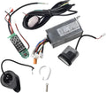 Eletric Scooter Controller, Electric Bike Scooter Brushless Controller Kit Include 36V 500W 17A Controller Dashboard and Accelerator