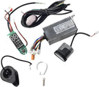 Eletric Scooter Controller, Electric Bike Scooter Brushless Controller Kit Include 36V 500W 17A Controller Dashboard and Accelerator