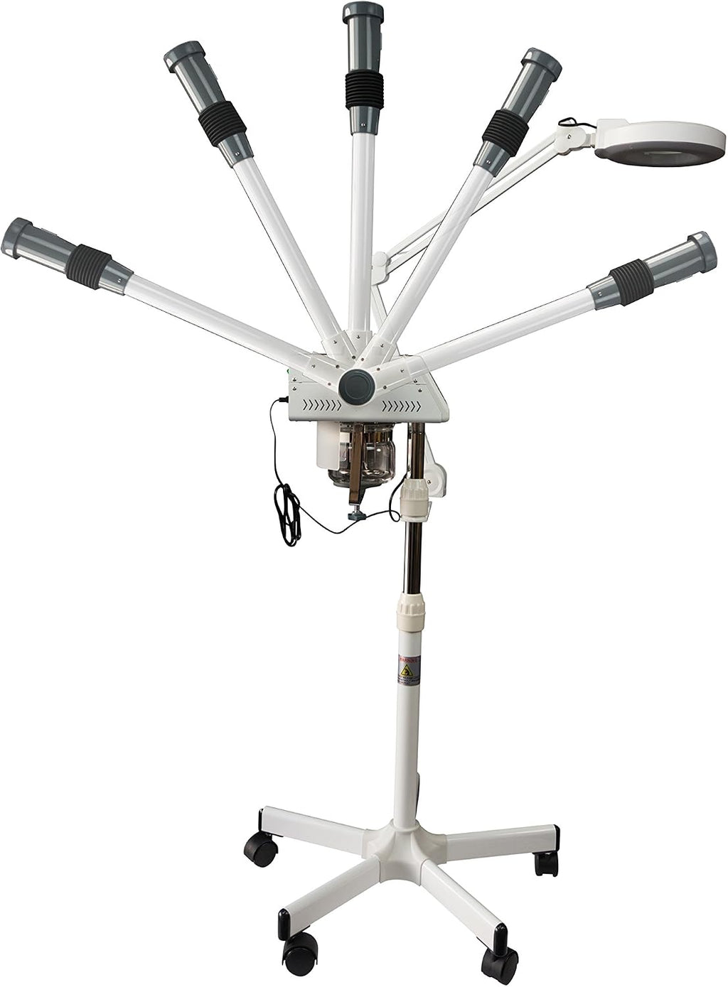 2-in-1 Professional Facial Steamer for Estheticians | Face Steamer, LED Magifying Lamp, Digital Controls