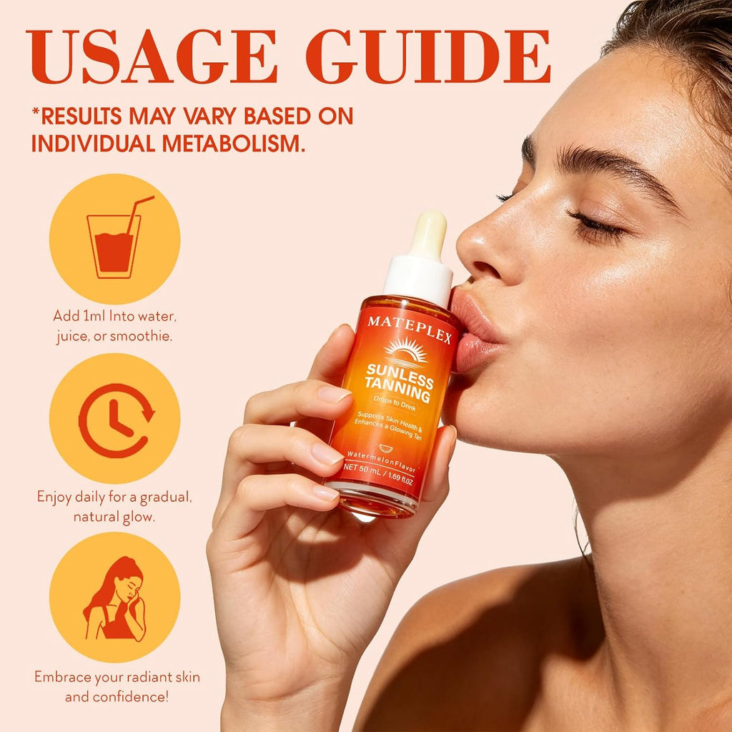 Self Tanning Drops for Face & Body - Glow Drops