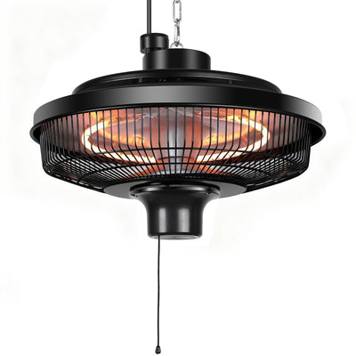 1500W Electric Ceiling Heater for Home, Patio, Gazebo & Greenhouse