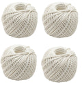 Cotton Twine White, 220'/73 yd. (4-Pack) (4 Items)