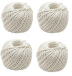 Cotton Twine White, 220'/73 yd. (4-Pack) (4 Items)