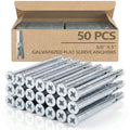 50 Pack 3/8" x 5" Flat Head Sleeve Anchors