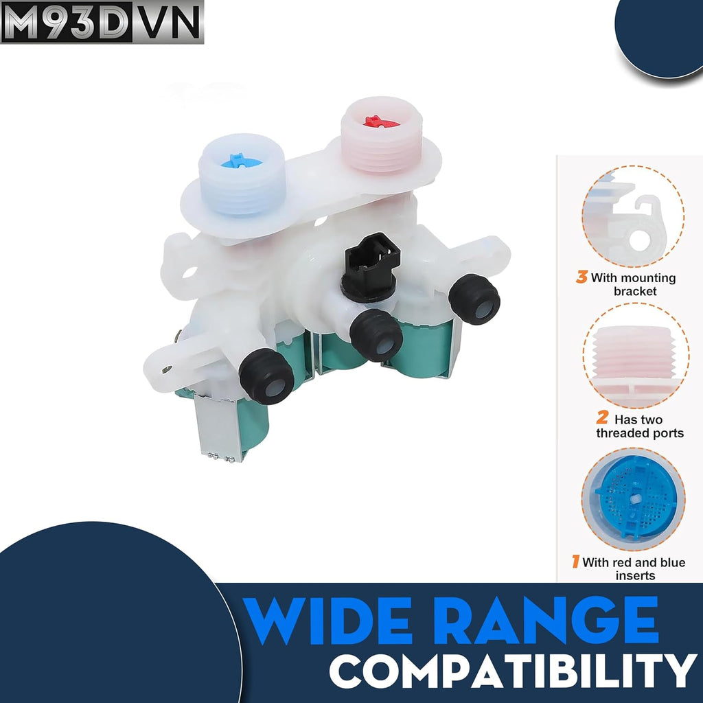 WTW8500DC1 WTW8500DC2 WTW7500GC2 Washer Water Inlet Valve For Maytag