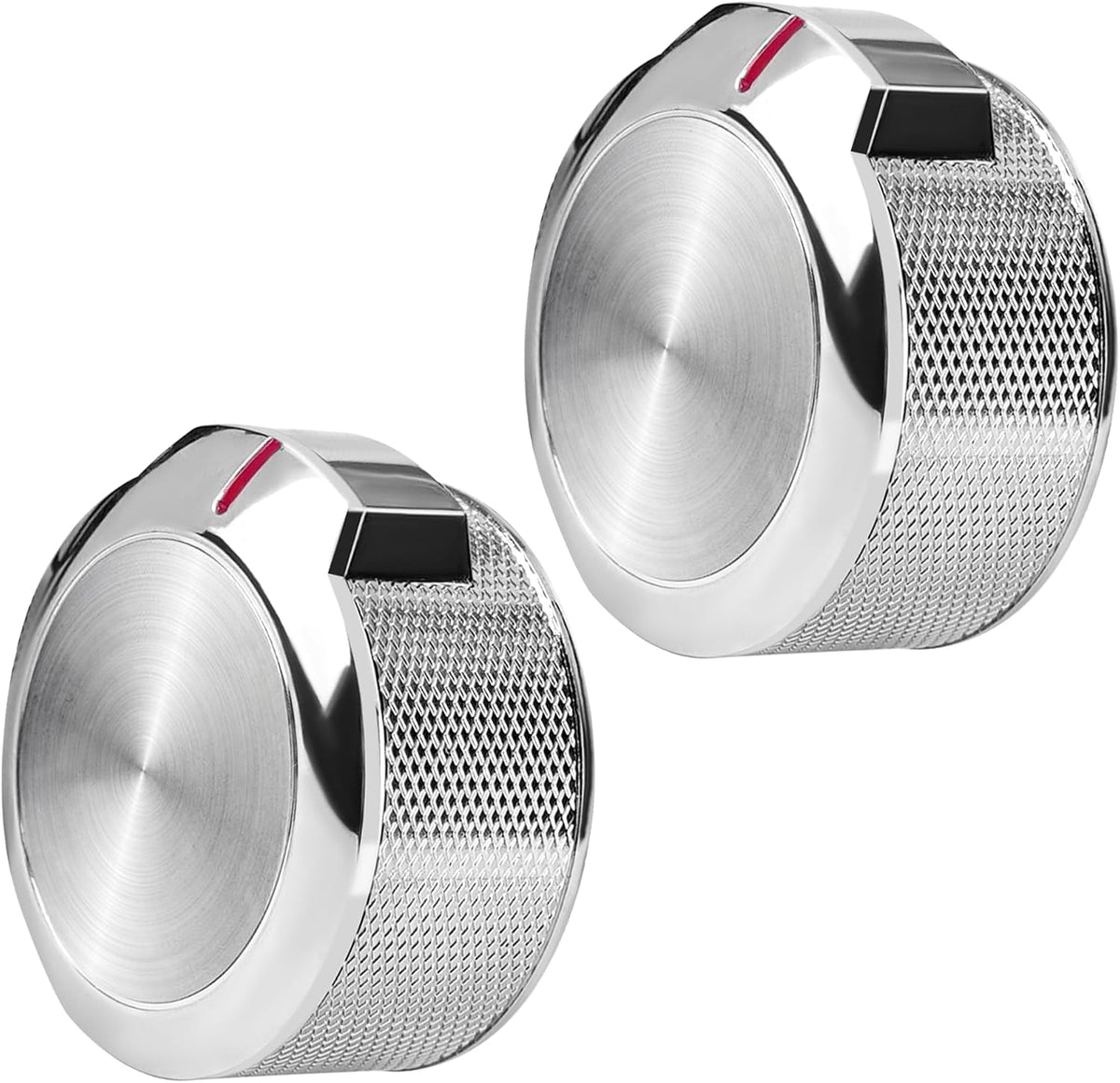 W10823529 Oven Stove Control Knob - for Whirlpool KitchenAid Range - Replaces AP6285576 PS12347719 4546228 W11156487 Brushed Finish