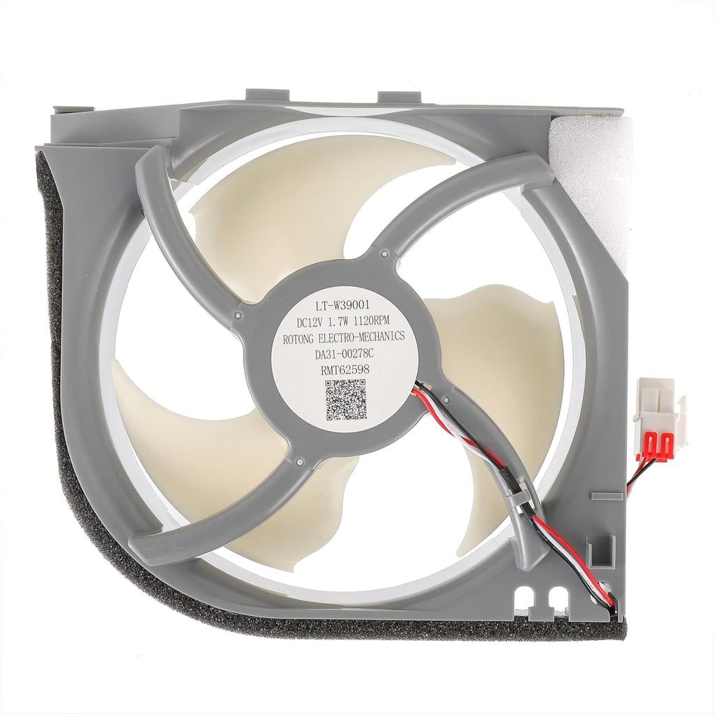 DA97-15765A DA31-00340A Refrigerator Condenser Fan Motor Assembly by CDDCWZ, Compatible with Samsung DA97-12842A DA97-12842D DA97-15765C RMF002ASSA