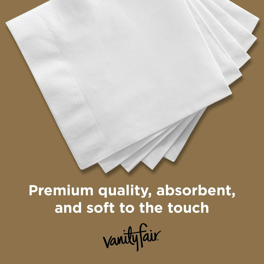 Entertain Paper Napkins, Disposable Dinner Napkins, 320 Count