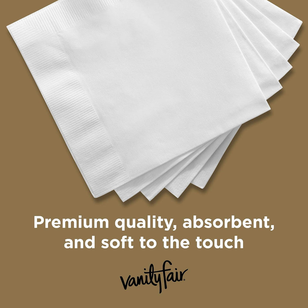 Entertain Paper Napkins, Disposable Dinner Napkins, 320 Count