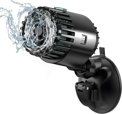 Aquarium Wave Maker 1200GPH with Powerful Suction Base Fish Tank Wavemaker Submersible Circulation Pump Powerhead
