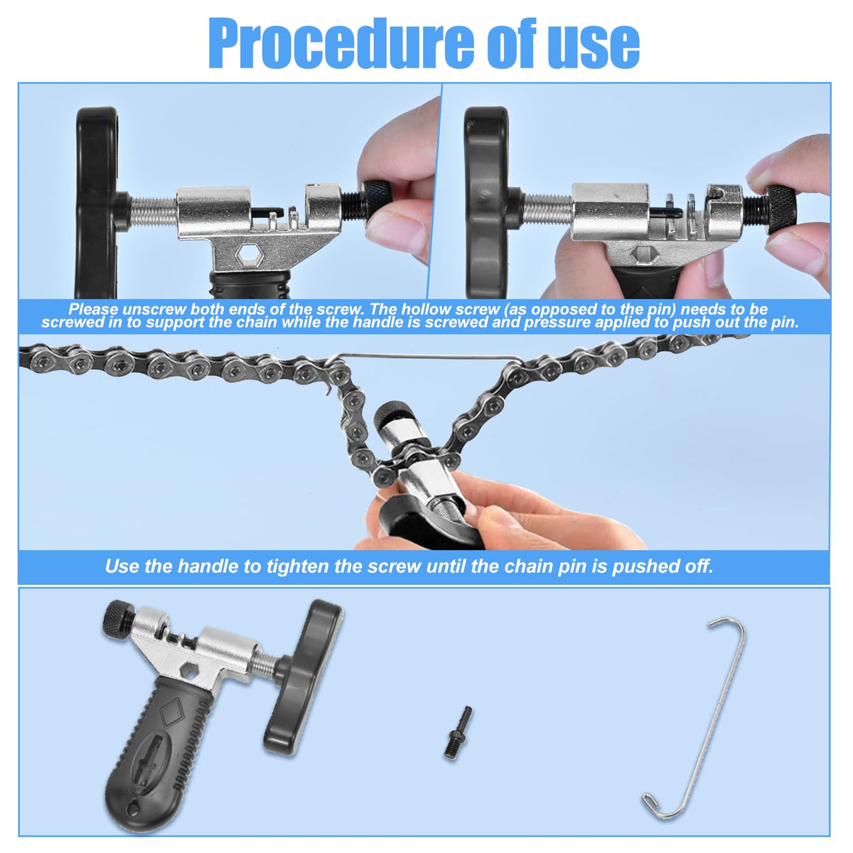 Brand Bicycle Chain Repair Tool Set