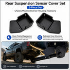 Rear Suspension Height Sensor Cover Set Compatible with Ford Ranger RaptorGreen