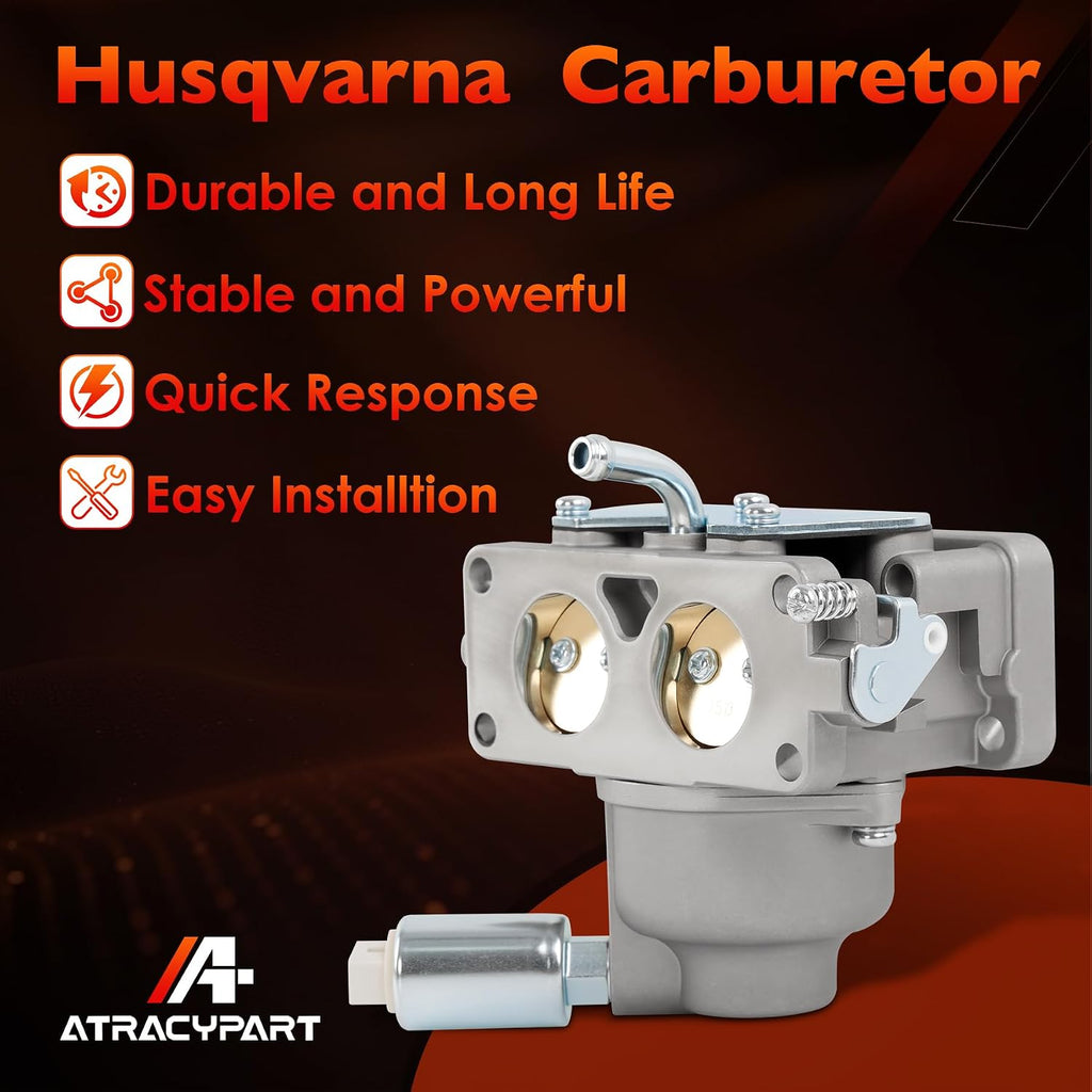 Carburetor Compatible with Husqvarna YTA22V46 YTA24V48 YTH22V46