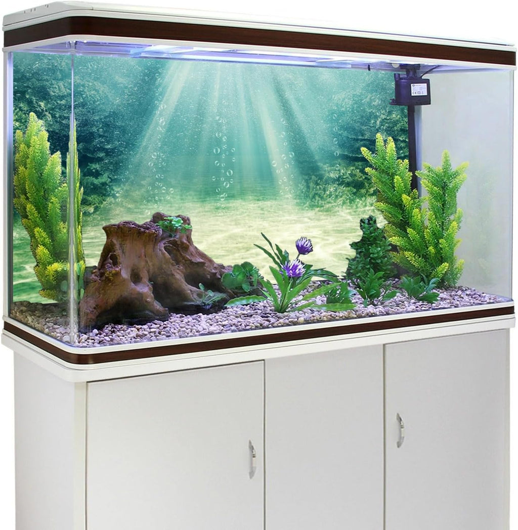 36x18 inches Aquarium Backdrop Underwater Ocean Floor Fish Tank Background