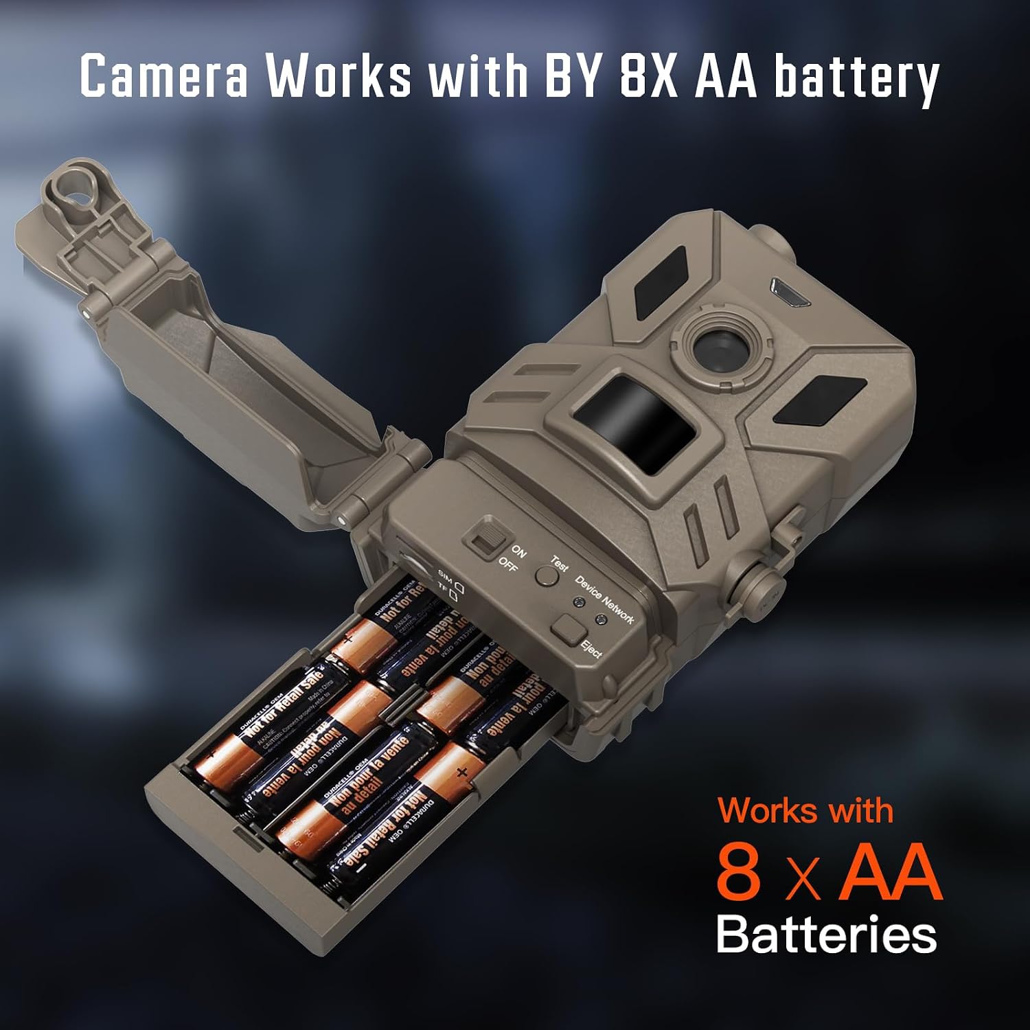 4G Cellular Trail Camera with No Glow 940nmNight Vision,36MP Hunting Camera HD Video IP66 Waterproof Game Cam,90FT