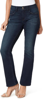 Women's Curvy Bootcut Jeans, Sizes 6-24